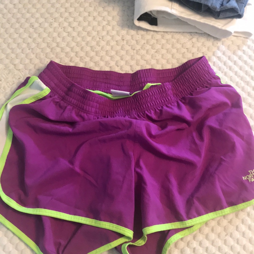 The north face running shorts
